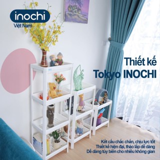 Kệ nhà tắm nhựa Đa Năng 2 3 4 Tầng Inochi Nhựa Đựng Gia Vị Nhà Bếp thông minh Cao Cấp