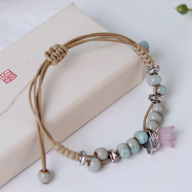 Vòng Đeo Tay Bằng Gốm Sứ Phong Cách Bohemian Thời Trang Cho Nữ