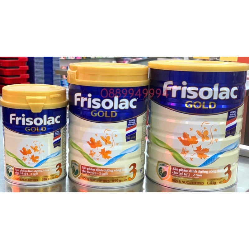 (Date mới) Sữa bột Friso Gold số 3 dành cho bé từ 1-2 tuổi.