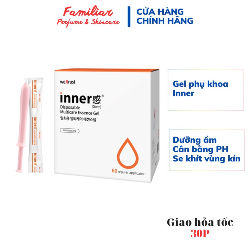 (Có che tên) Đũa Thần Inner Gel thu nhỏ Làm Hồng Vùng Kín, lau chùi và vệ sinh đàn bà hàng đầu Korea
