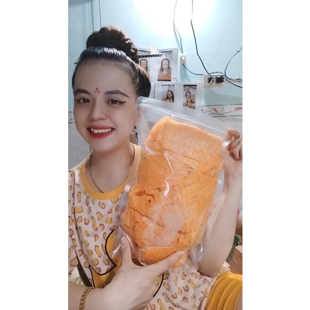 500g Bánh tráng Phô mai tôm lá hành