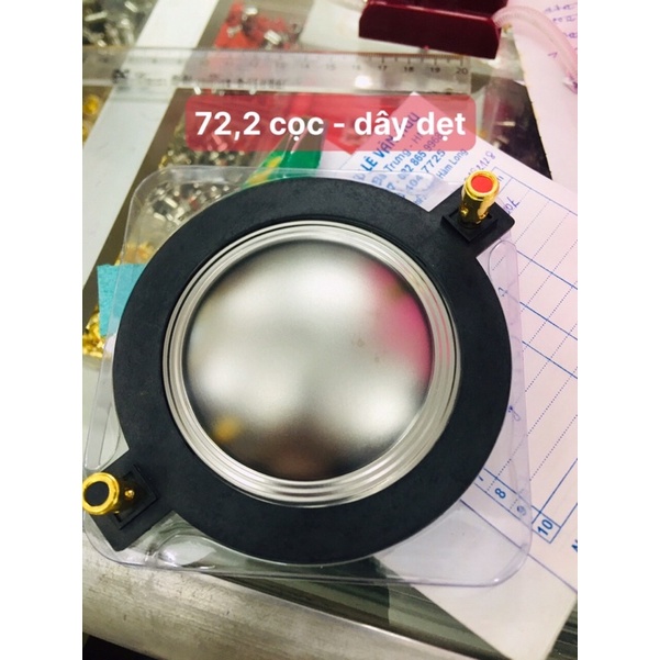 Côn loa treble 750 72,2 có càng, dây tròn, dây dẹt
