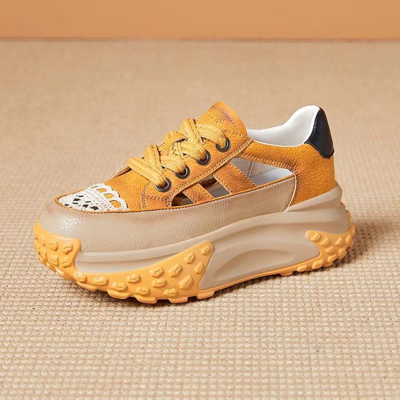 Giày Thể Thao Mùa Hè 2023 Đế Dày Siêu Nhẹ Phong Cách Mới Cho Nữ