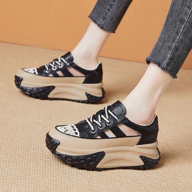 Giày Thể Thao Mùa Hè 2023 Đế Dày Siêu Nhẹ Phong Cách Mới Cho Nữ