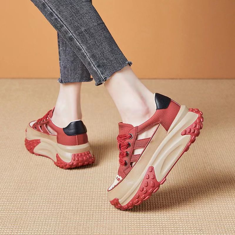 Giày Thể Thao Mùa Hè 2023 Đế Dày Siêu Nhẹ Phong Cách Mới Cho Nữ