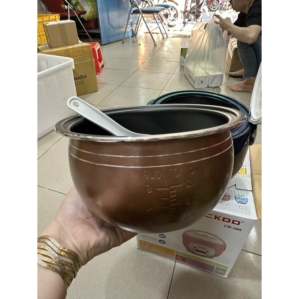 Nồi Cơm Điện mini 1L-1.2L-1.8L CUCKOO CR387 - Kiểu dáng Hàn Quốc đáng yêu