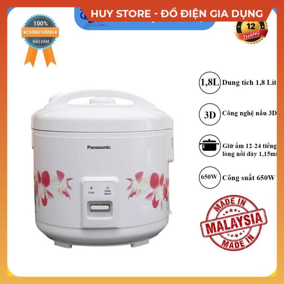 Nồi Cơm Điện PANASONIC Electric cooker Chính Hãng Chất , Nồi Cơm Điện Nấu Nhanh Ngon Kem Trắng TK Điện Năng Huy Store