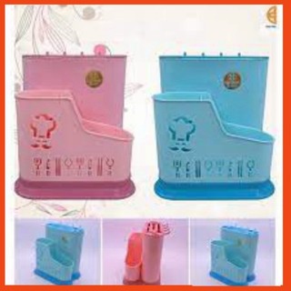 Ống cắm đũa nhựa Việt nhật có gài dao 2776 Ngo_Boutique_90