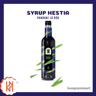 Siro/ Syrup Hestia Vị Lá Dứa/ Pandan 750ml