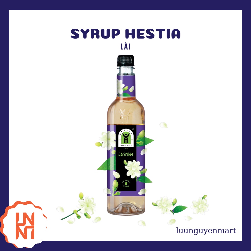 Siro/ Syrup Hestia Vị Lài 750ml