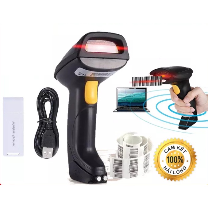 Máy quét mã vạch không dây đa tia chính hãng KAW