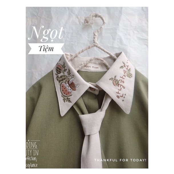 Áo sơ mi Dưa Hấu