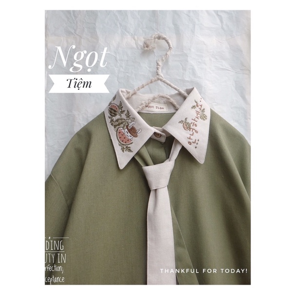 Áo sơ mi Dưa Hấu