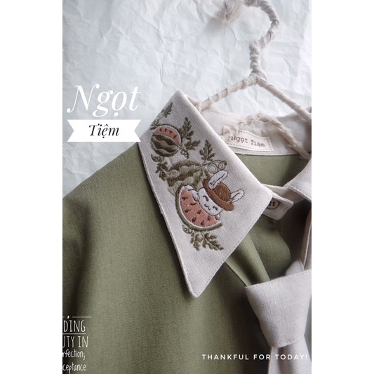 Áo sơ mi Dưa Hấu