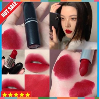 Son MAC son lì lâu trôi ruby woo - Chili Full Size Bản Matte, Powder Kiss . -trami