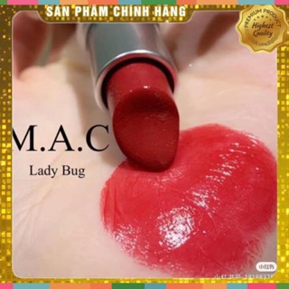 [Auth]  Son MAC ruby woo - Chili Full Size Bản Matte, Powder Kiss -trami