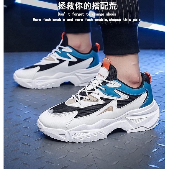 𝔹𝕆𝕊𝕊 𝕊ℍ𝕆𝔼𝕊 ⚜️ Giày Nam Phản Quang Phong Cách Cá Tính Trẻ Trung, Giày Nam mã H130 mẫu mới thời trang đi học đi ch