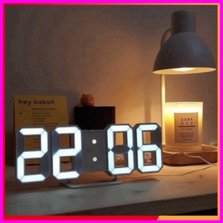 Đồng hồ led để bàn trang trí treo tường, đồng hồ thông minh treo tường điện tử báo thức đo nhiệt độ smart clock chất chấ