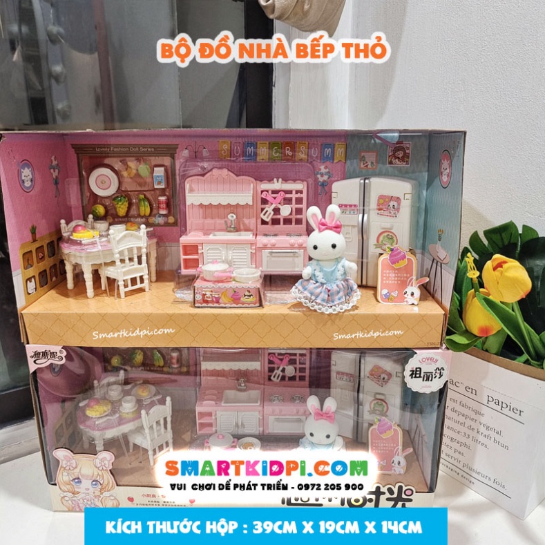 Đồ chơi nhà thỏ siêu to bằng nhựa