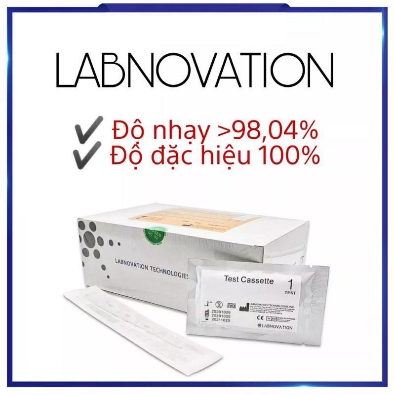 Bộ Kit Test Nhanh Covid-19 Labnovation tại nhà được Bộ Y Tế Cấp Phép