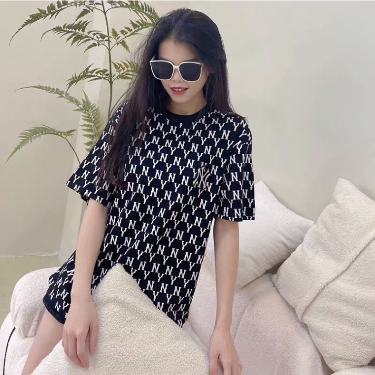 Áo thun NY MLB,áo phông NY unisex nam nữ in hình Monogram Mega-Logo cá tính | BigBuy360 - bigbuy360.vn