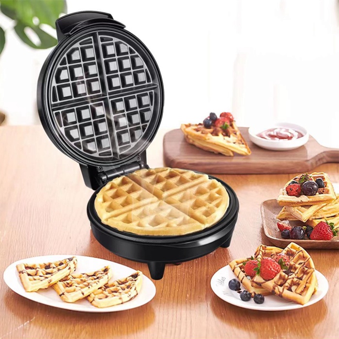 Máy Làm Bánh Waffle, Bánh Tổ Ong, Kẹp Tàn Ong Khuôn Tròn SOKANY