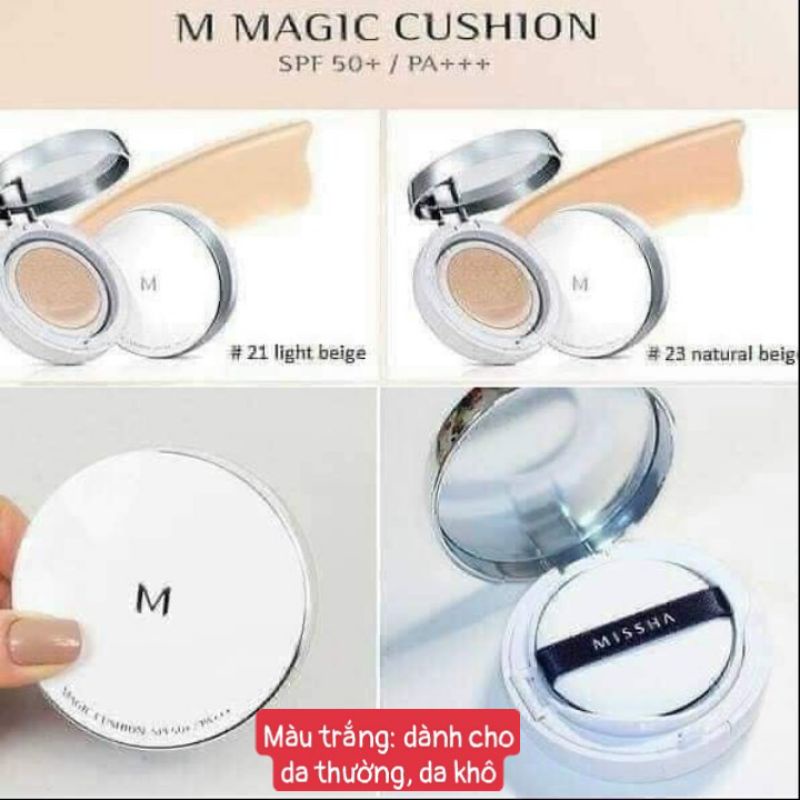 Phấn Nước Missha Magic Cushion SPF50+/PA+++