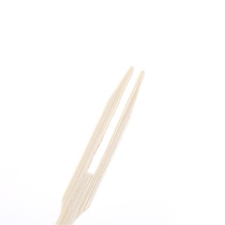 [Nut] 80Pcs Bamboo Disposable Wooden Fruit Fork Dessert Forks Tableware Party Decor