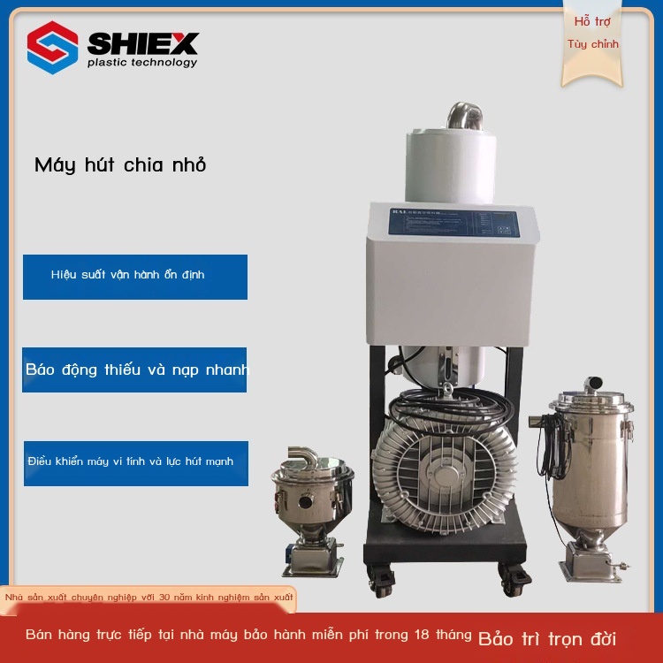 Nhà máy bán hàng trực tiếp Cung cấp tại chỗ Máy hút hoàn toàn tự động Máy đóng gói chân không chia nhỏ Máy cho ăn 3.5HP