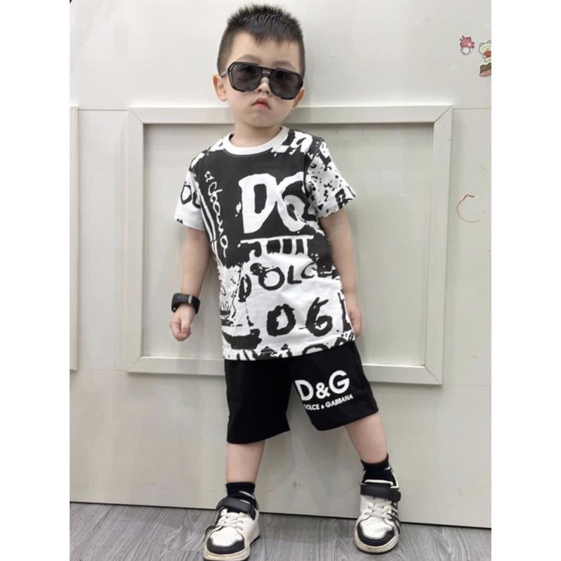 Bộ Loang D&G Năng Động Cá Tính Cho Bé đủ size