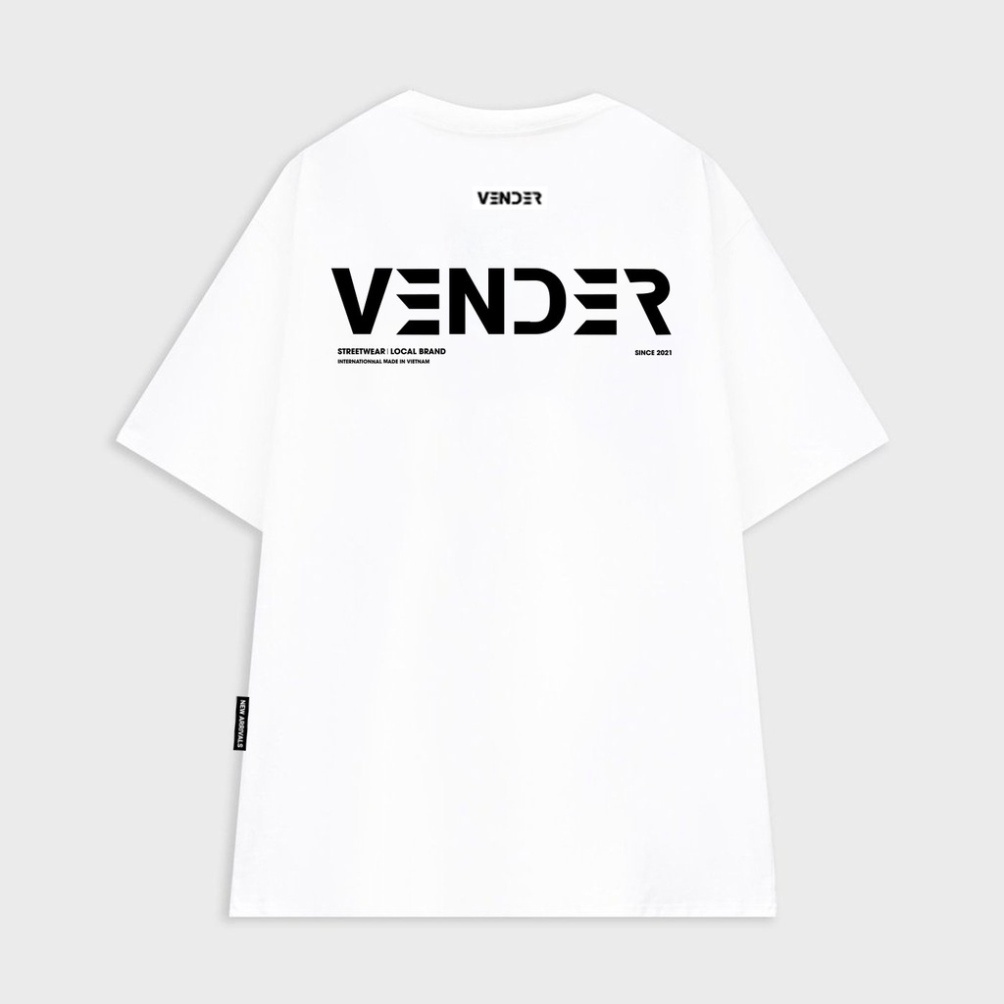 Áo thun form unisex chữ VENDER cứng | BigBuy360 - bigbuy360.vn