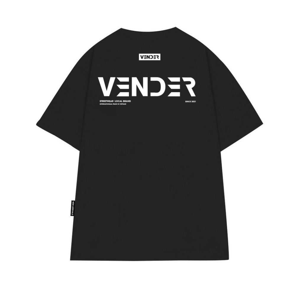 Áo thun form unisex chữ VENDER cứng | BigBuy360 - bigbuy360.vn