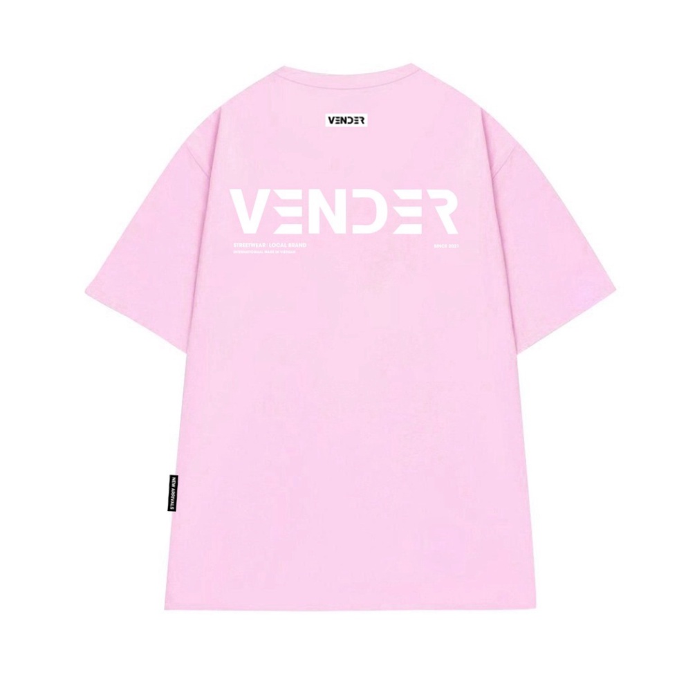 Áo thun form unisex chữ VENDER cứng | BigBuy360 - bigbuy360.vn