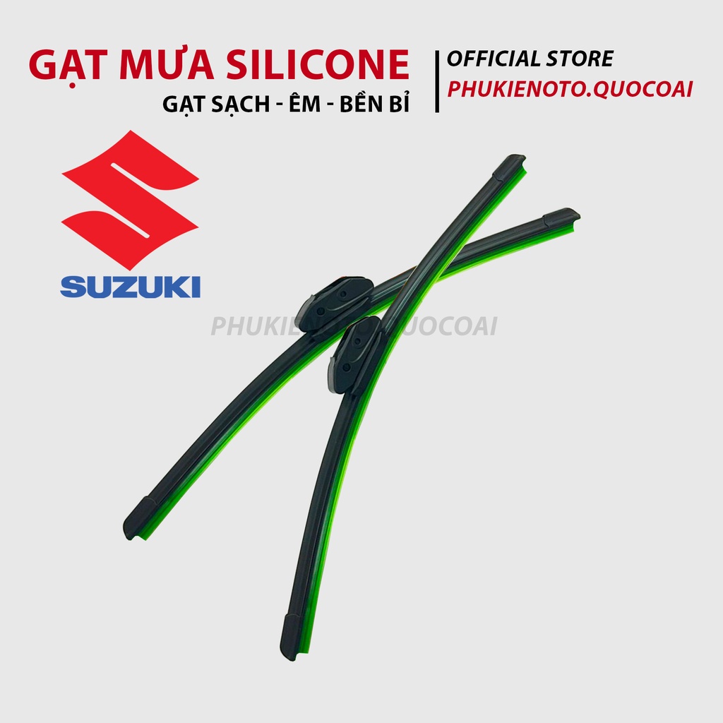 Gạt mưa Silicone, gạt mưa oto cao cấp đời mới Suzuki XL7, ERTIGA, SWIFT, Super Carry, BLIND VAN, CELERIO,...
