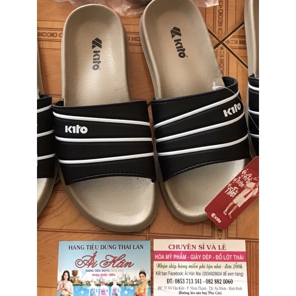 DÉP THÁILAN NỮ thời trang KITO AH12W(bền đẹp êm chân)