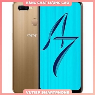  Điện thoại OPPO A7 RAM 4GB ROM 64GB mới Fullbox nguyên hộp - Bảo hành 12 tháng