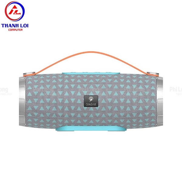 Loa không dây Celebrat SP-6 (FM, TWS, TF (32G), AUX, USB, 10W) chế độ kép))