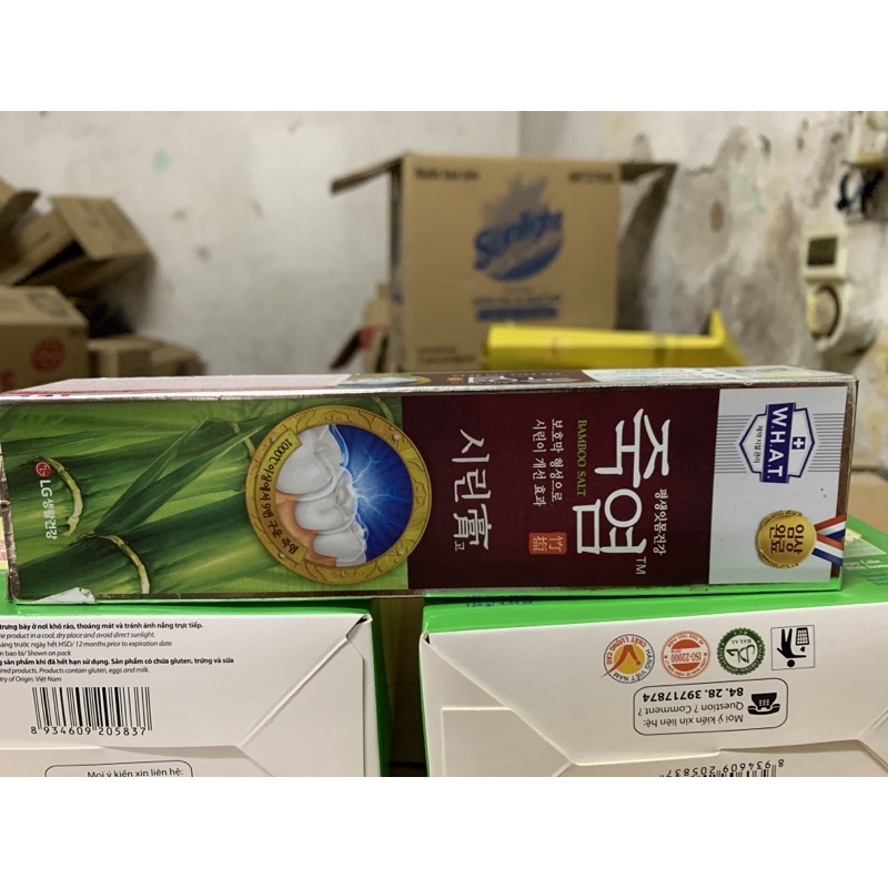 Kem đánh răng Bambo salt số 1 hàn quốc 150g