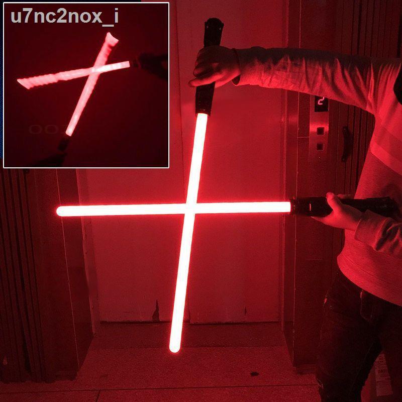 □u7nc2nox_iSet 2 Thanh Kiếm Ánh Sáng Lấp Lánh 1 Cái "Star Wars” Đồ Chơi Hóa Trang Saber Dành Cho Trẻ E