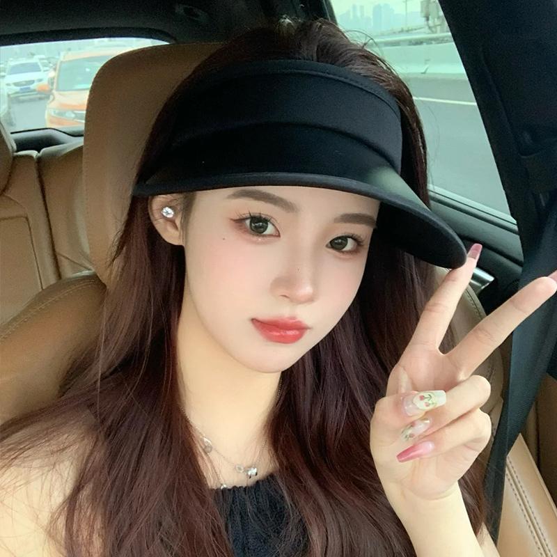 Mũ Lưỡi Trai Hở Chóp Che Phủ Toàn Diện Chống Tia Cực Tím Phong Cách Thể Thao Thời Trang Đi Biển Mùa Hè Cho Nữ