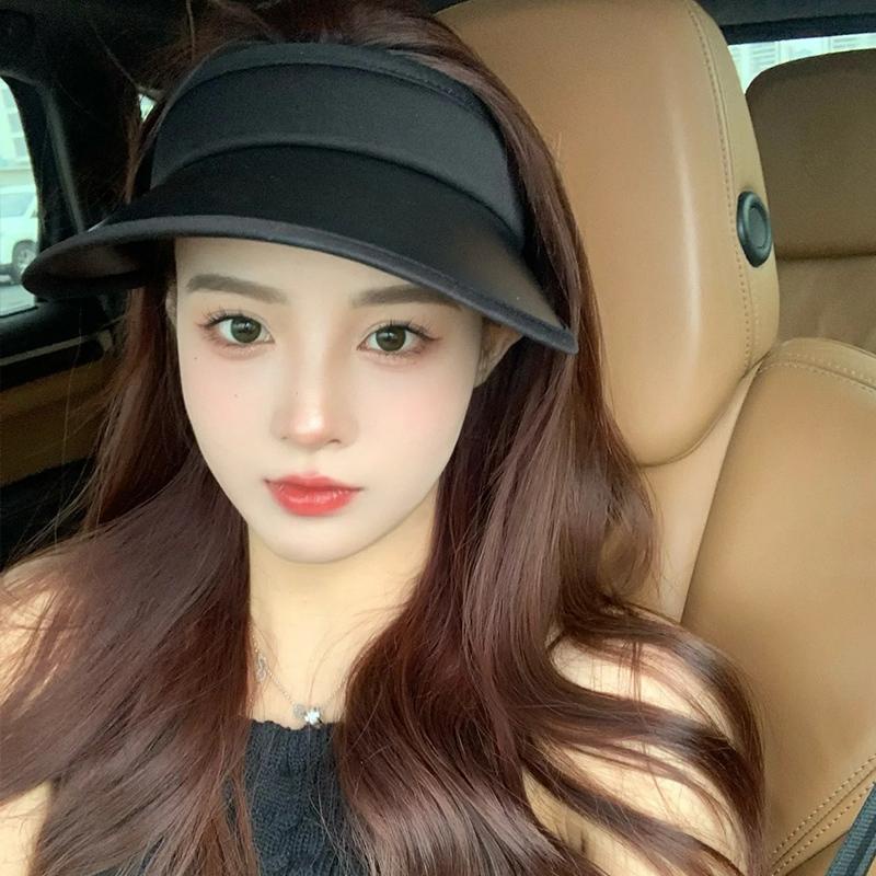 Mũ Lưỡi Trai Hở Chóp Che Phủ Toàn Diện Chống Tia Cực Tím Phong Cách Thể Thao Thời Trang Đi Biển Mùa Hè Cho Nữ