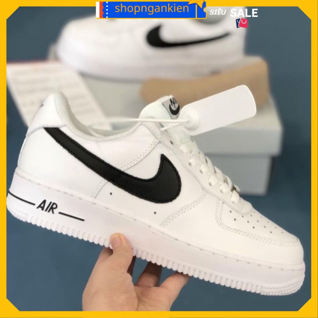 Giày_ Air Force 1 Giày_ AF1 Trắng vệt đen Cao Cấp Full Size Nam Nữ Hot Trend 2022