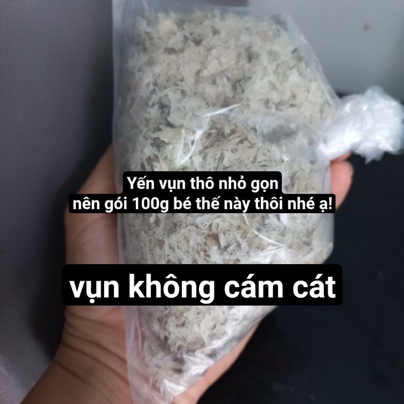 100g yến vụn thô