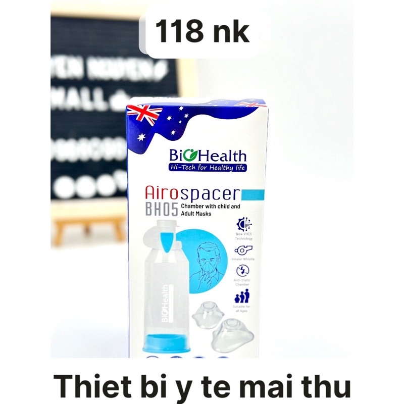 Buồng đệm xịt hen Biohealth bh05