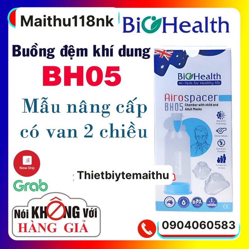 Buồng đệm xịt hen Biohealth bh05