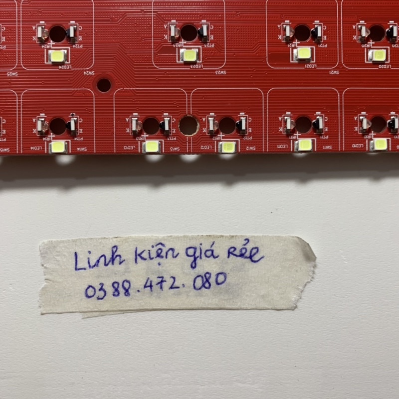 MẠCH BÀN PHÍM CƠ SWITCH QUANG