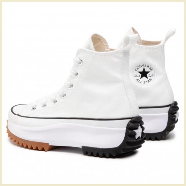 Giày Sneaker converse run hike high white