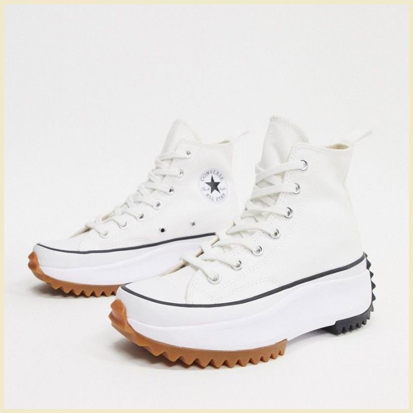 Giày Sneaker converse run hike high white