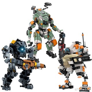 ☞ Titanfall mecha khối xây dựng mech chiến binh Gundam Barbatos xây dựng đồ chơi