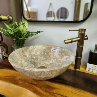 Lavabo đá tự nhiên cao cấp, Bồn rửa mặt đá tự nhiên cao cấp